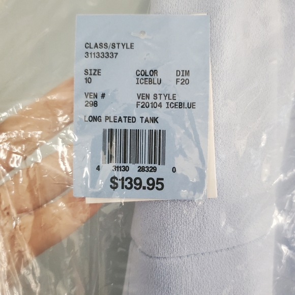 Bridesmaid Dress - Ice Blue - Picture 3 of 3